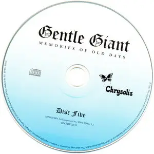 Gentle Giant - Memories Of Old Days (2013) [5CD Box Set] Re-up