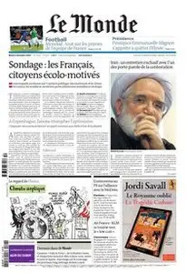 Le Monde 8 Decembre 2009