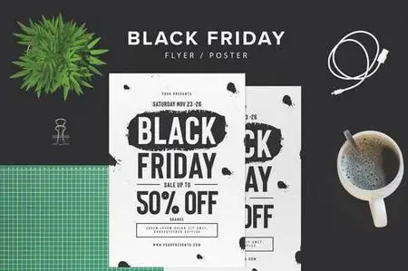 Black Friday Flyer Poster