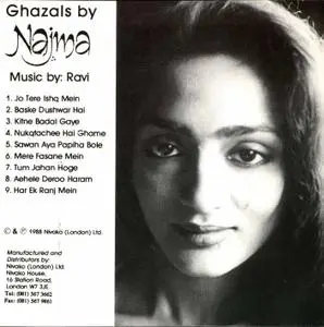 NAJMA - Ghazals by Najma