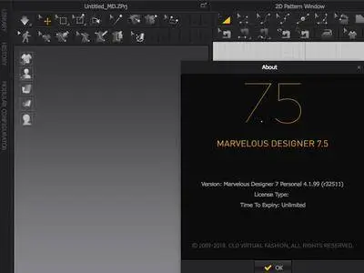 Marvelous Designer 7.5 v4.1.99.32511 macOS