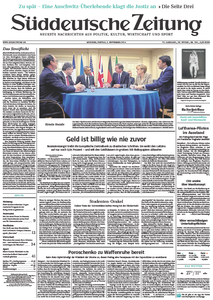 Süddeutsche Zeitung vom Freitag, 05. September 2014