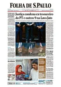 Folha de São Paulo - 22 de Setembro de 2015 - Terça