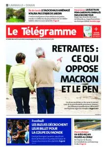 Le Télégramme Dinan - Dinard - Saint-Malo – 13 avril 2022