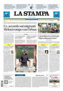 La Stampa Cuneo - 9 Giugno 2023