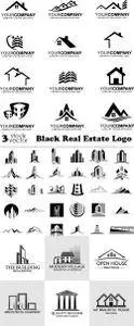 Vectors - Black Real Estate Logo