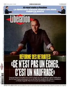 Libération – 20 mars 2023