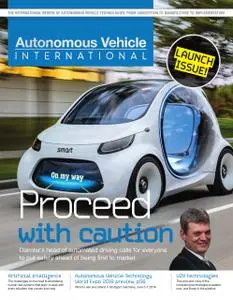 Autonomous Vehicle International - May 2018