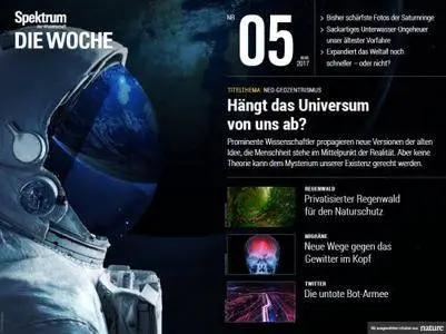 Spektrum Die Woche No 05 - 02. Februar 2017