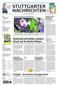 Stuttgarter Nachrichten Filder-Zeitung Vaihingen/Möhringen - 14. September 2017