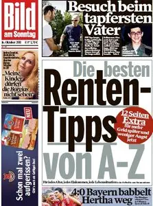 Bild am Sonntag vom 16 Oktober 2011
