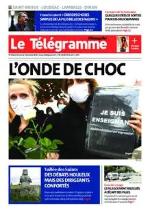 Le Télégramme Saint-Brieuc – 18 octobre 2020