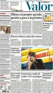 Jornal Valor Econômico em PDF, Quarta, 24 de Abril de 2013