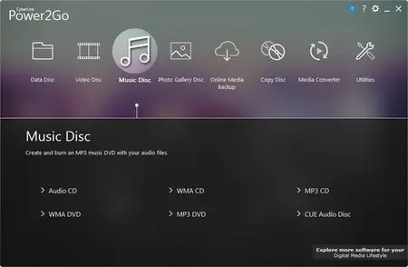 CyberLink Power2Go Platinum 10.0.1210 Retail + Content Pack