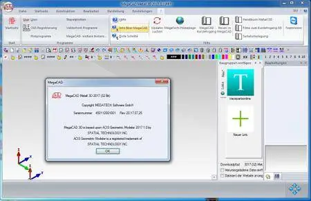 Megatech MegaCAD Metall 3D 2017