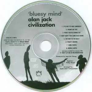 Alan Jack Civilization - Bluesy Mind (1969) {1997 Spalax Music}