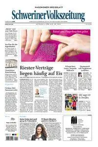 Schweriner Volkszeitung Hagenower Kreisblatt - 04. April 2018