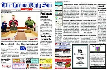 The Laconia Daily Sun – September 15, 2017