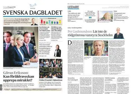 Svenska Dagbladet – 29 augusti 2018