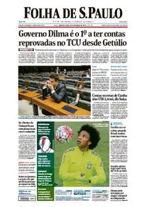  Folha de São Paulo - 8 de outubro de 2015 - Quinta