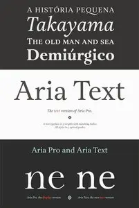 Aria Text Font Family
