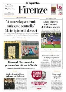 la Repubblica Firenze - 27 Gennaio 2022