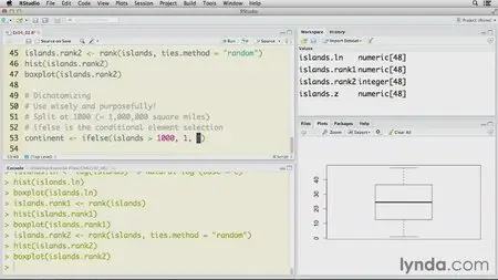 R Statistics Essential Training (2013)