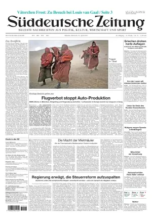 Sueddeutsche Zeitung vom 21.04.2010