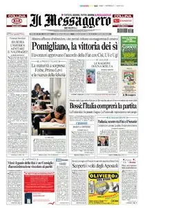 IL MESSAGGERO DEL 23 GIUGNO 2010