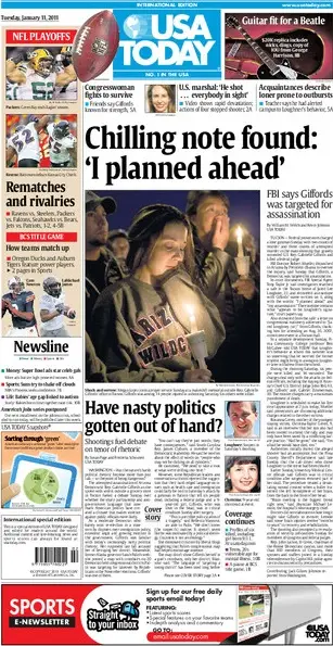 USA Today 2011.01.11