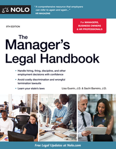 The Manager's Legal Handbook, 9th Edition