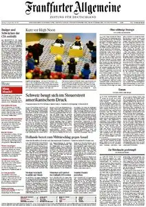 Frankfurter Allgemeine Zeitung vom Samstag, 31. August 2013