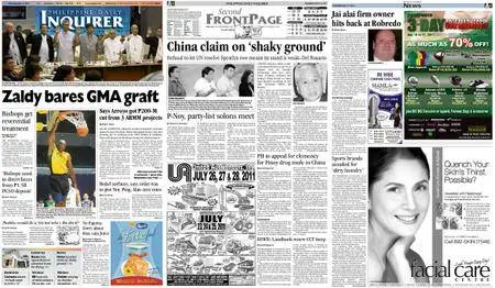 Philippine Daily Inquirer – July 14, 2011