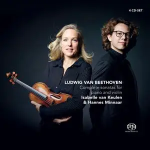 Isabelle van Keulen and Hannes Minnaar - Beethoven: Complete Sonatas For Piano and Violin (2014) MCH SACD ISO + DSD64 + FLAC