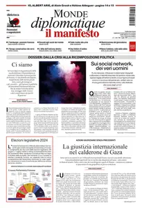 Il Manifesto Le Monde diplomatique - Luglio 2024