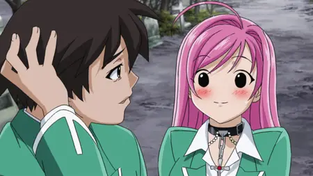 Rosario + Vampire (2008 S01E12 Security Committee and a Vampire Exp
