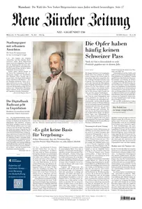 Neue Zuercher Zeitung - 12 November 2025