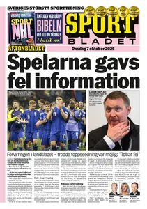 Sportbladet - 7 October 2026
