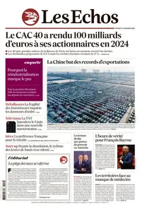 Les Echos du Mardi 14 Janvier 2025