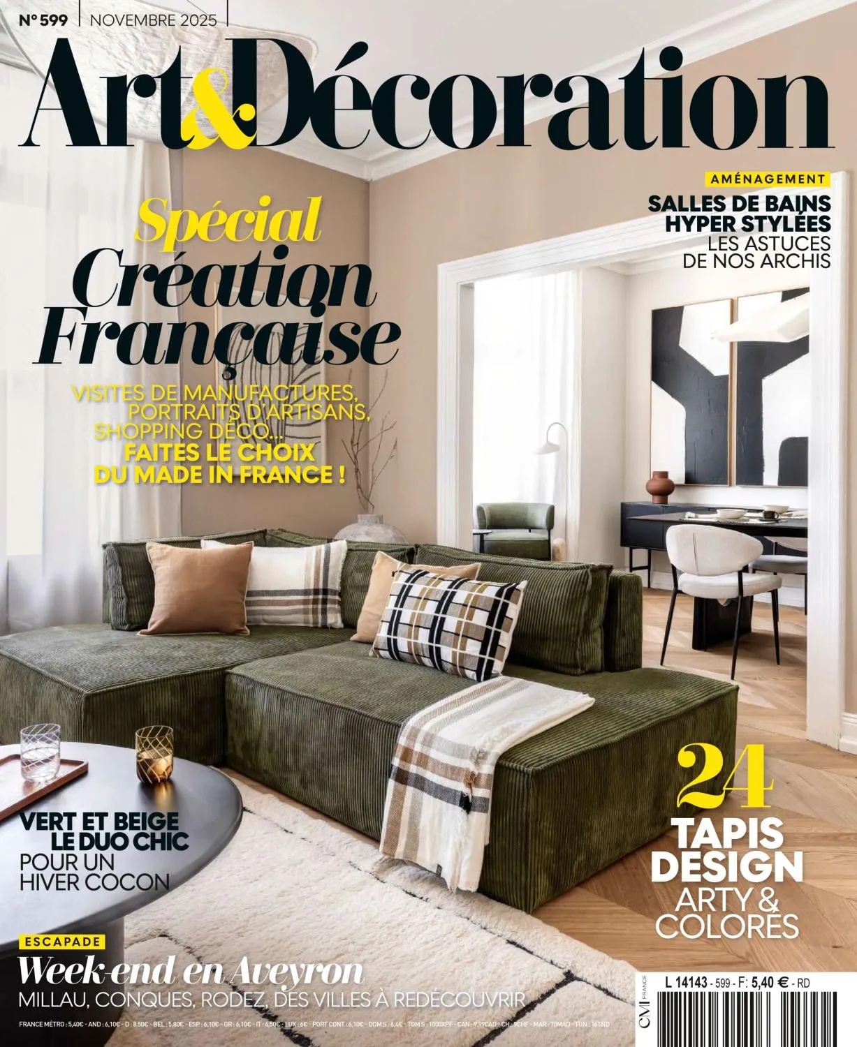 Art & Décoration N.599 - Novembre 2025