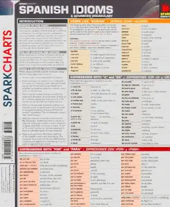 SparkCharts Spanish Idioms & Advanced Vocabulary