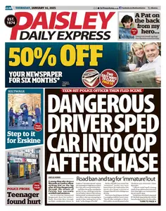 Paisley Daily Express - 16 January 2025