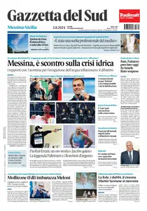 Gazzetta del Sud Messina - 5 Agosto 2024