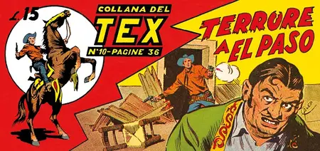 Le Strisce Di Tex - Volume 5 - Tex 10 - Terrore A El Paso