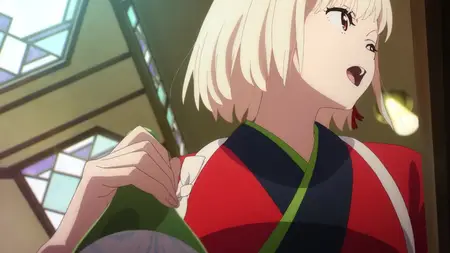 Lycoris Recoil -Friends are thieves of time - Episode 1 Take it easy (ENGLISH DUB