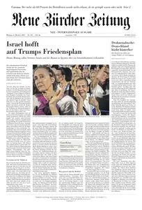 Neue Zurcher Zeitung International - 06 Oktober 2025