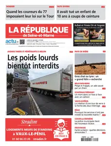 La République de Seine-et-Marne - 30 Juin 2025