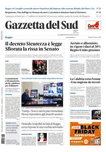 Gazzetta del Sud Reggio Calabria - 5 Giugno 2025