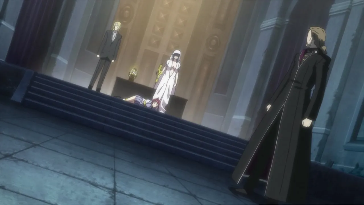 The Qwaser of Stigmata (2010 S01E17 The Flames Gospel kuchikirukia