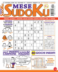 Settimana Sudoku Mese N.73 - Marzo 2025